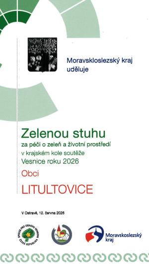 zelená stuha